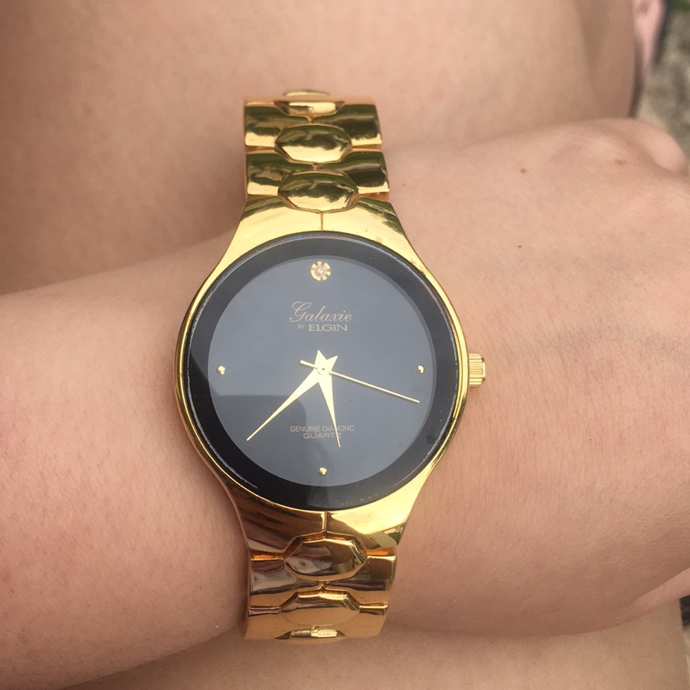 Diamond Quartz Watch